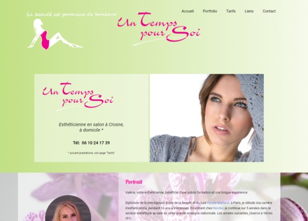 Refonte site un temps pour soi par LightPME